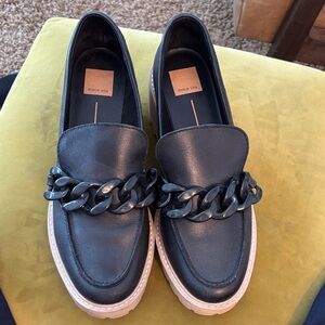 Dolce Vita Haris Black Leather Loafers 11